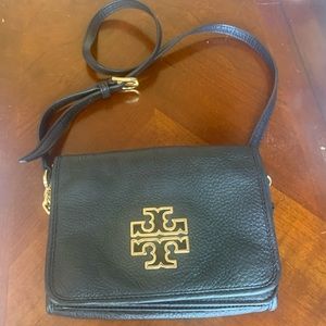 Black Tory Burch crossbody purse